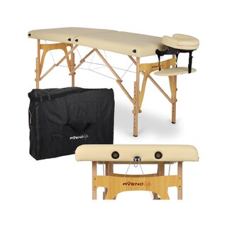Portable massage table Sonia Light Beige