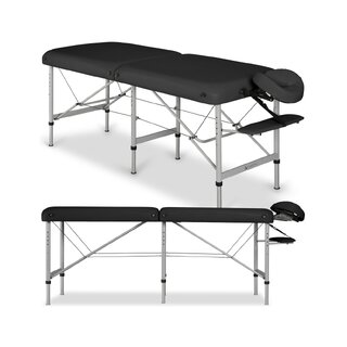 Massage table Medmal Alu 70 Vinyl Flex K015 Black