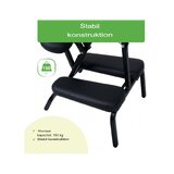 Energy massage chair - black