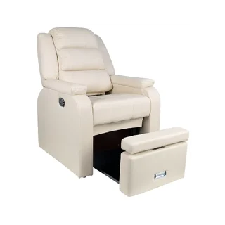 Spa chair for pedicure hilton cream