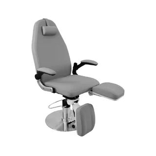 Hydraulic foot care chair azzurro 713a grey