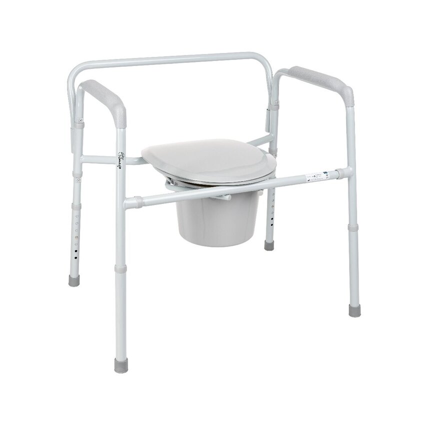 Mobile toilet seat foldable 3in1 - MAXIMUS