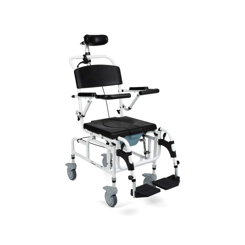Shower wheelchair and commode Tilt MASTER PLUS