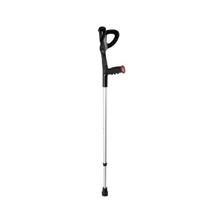Forearm crutch light - black silver