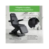 Electric treatment chair - Selia PRO 4 - black