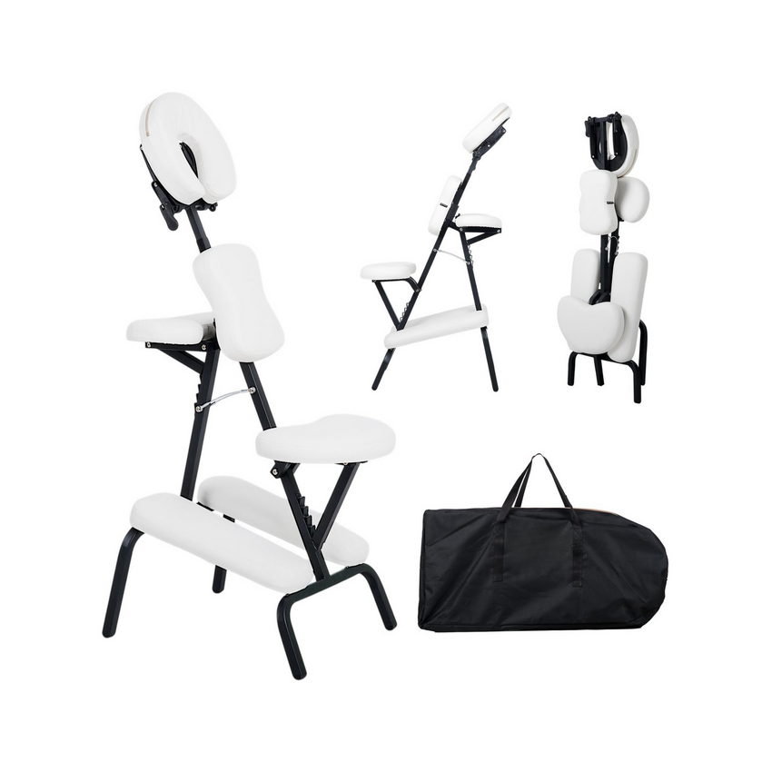 Energy massage chair - white