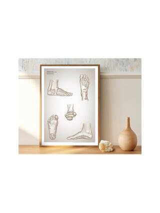 Reflexology poster poster