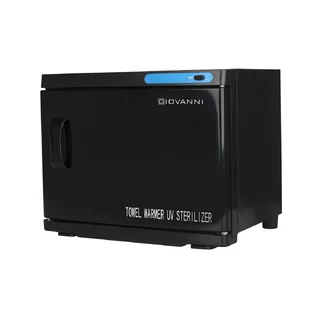Towel warmer with UV sterilizer 23 liters Black