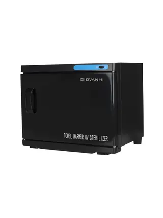 Towel warmer with UV sterilizer 23 liters Black