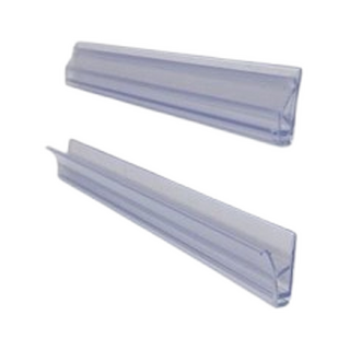 Transparent plastic strips for posters 51x66 cm