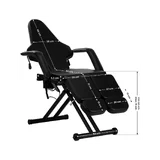 Pro Ink 610 electric tattoo chair black