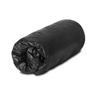 Disposable plastic cover with elastic band black