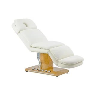 Electric cosmetic chair Sillon Cloud 3 motors cream-colored
