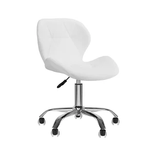 Work chair with backrest white