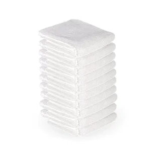 Towels for towel warmers - 73x40cm 10 pcs white