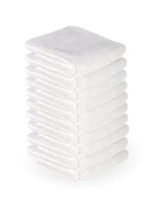 Towels for towel warmers - 73x40cm 10 pcs white