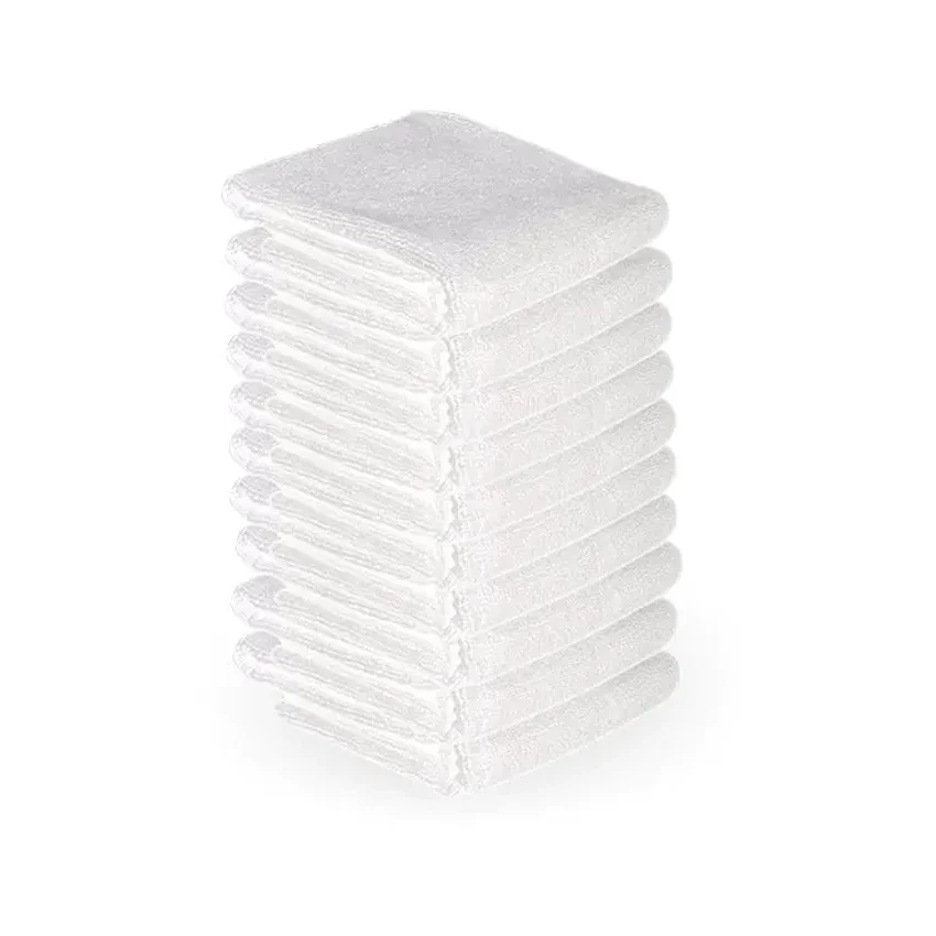 Towels for towel warmers - 73x40cm 10 pcs white