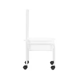 Foot bath foot care on wheels - White