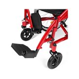 Lightweight wheelchair with aluminum frame - Only 13.7 kg - Foldable