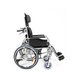 Wheelchair reclining in aluminum