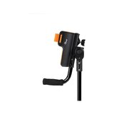 Elbow crutch with fold-up forearm support