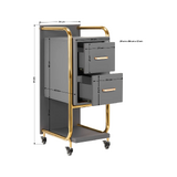 Gabbiano hairdressing assistant Solo gold - gray