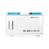 Towel warmer with UV sterilizer 16 liters White