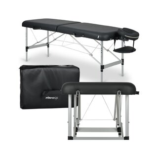 Portable massage table exclusive Estetic Black Comfy Base K515