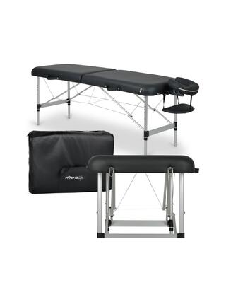 Portable massage table exclusive Estetic Black Comfy Base K515