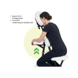 Energy massage chair - white