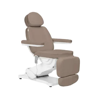 Electric treatment chair SILLON CLASSIC 3 motors - brown