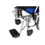 Foldable comfort wheelchair with aluminum frame – Suitable for indoors and outdoors