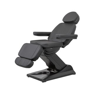Luxury electric beauty chair, 3 motors - black