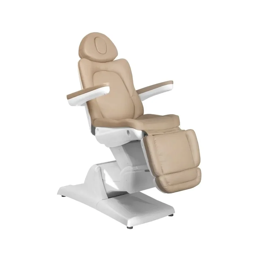 Electric treatment chair azzurro 870 3 strong cappuccino