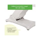 Cosmetic treatment chair, electric Elara PRO 4 - violet
