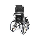 Wheelchair reclining in aluminum