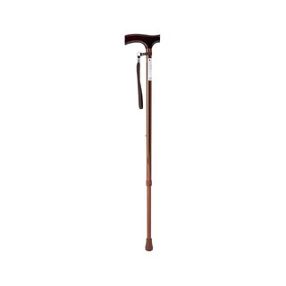 Adjustable aluminum cane