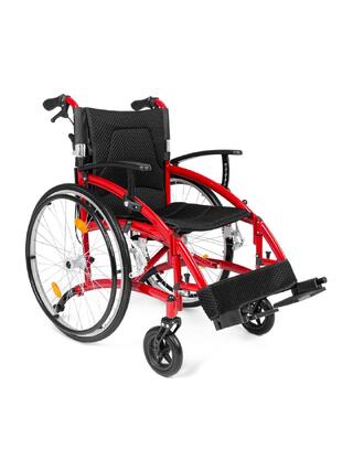 Lightweight wheelchair with aluminum frame - Only 13.7 kg - Foldable