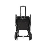 Wheelchair transport foldable with handle