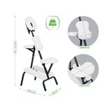 Energy massage chair - white