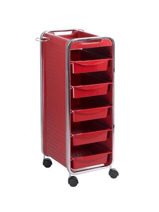 Hairdressing assistant hairdresser - red