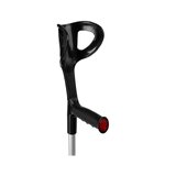 Forearm crutch light - black silver