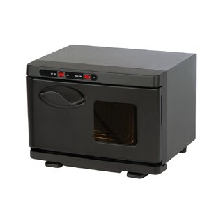 Ultraviolet sterilizer with ozone and heater for small instruments