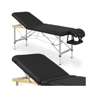 Massage table aluminum Aero Plus 60cm K015 Black