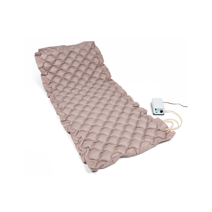 Anti-decubitus bubble mattress with pump - 200 x 90 x 7 cm