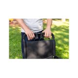 Wheelchair transport foldable with handle