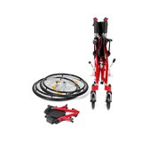 Lightweight wheelchair with aluminum frame - Only 13.7 kg - Foldable