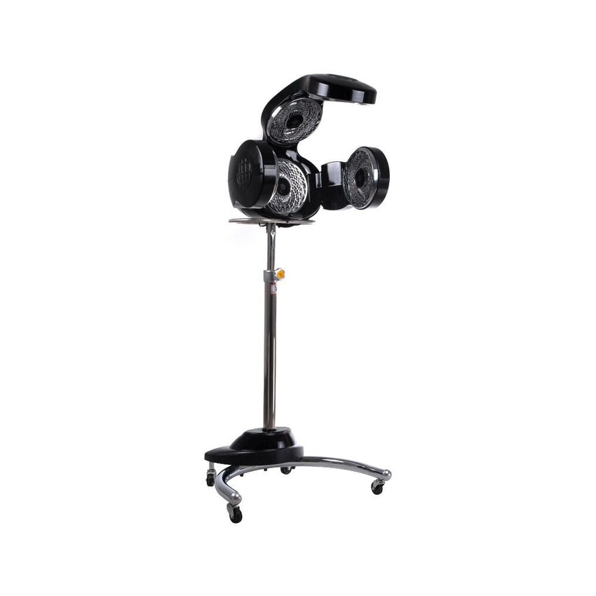 Infrared climate zone hairdresser on stand coloring for permanent to the salon