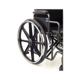 Extra wide wheelchair 61cm reinforced frame – Weight capacity: 225 kg