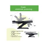 Electric treatment chair - Selia PRO 4 - black